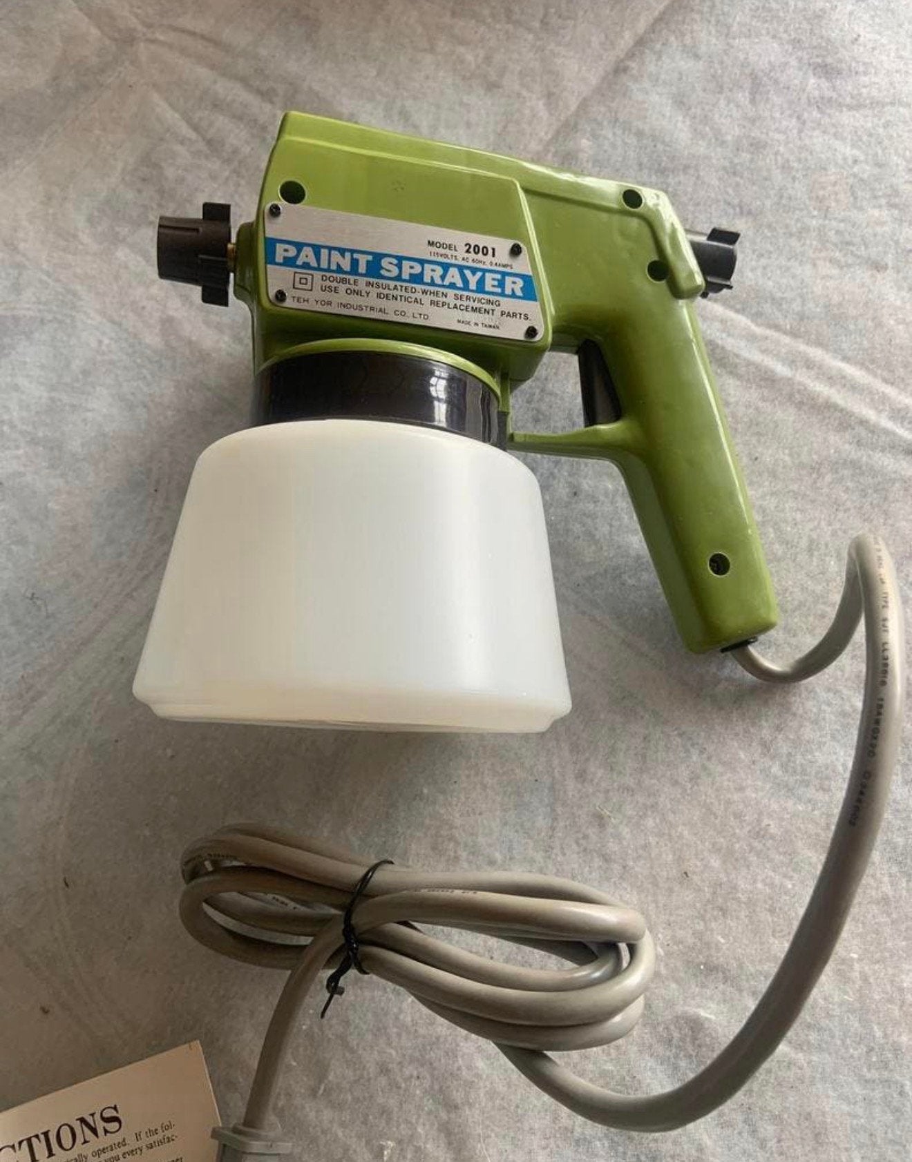 Vintage Elektrische Airless Paint Sprayer Verf spuit retro, Nieuw, Ophalen of Verzenden, H, H