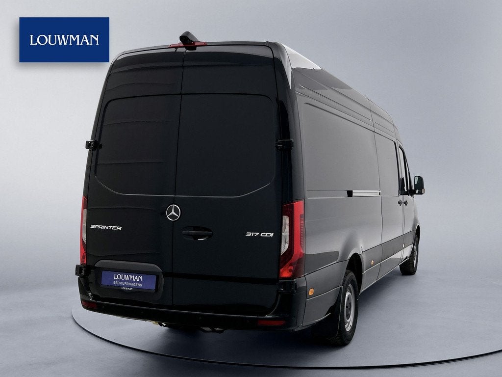 Mercedes-Benz Sprinter 317 1.9 CDI PRO L3H2 3500 KG Trekgewi, Automaat, Gebruikt, 4 cilinders, Zwart