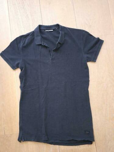 Poloshirt van minimum. Maat S, Kleding | Heren, Polo's, Zo goed als nieuw, Maat 46 (S) of kleiner, Zwart, Ophalen of Verzenden