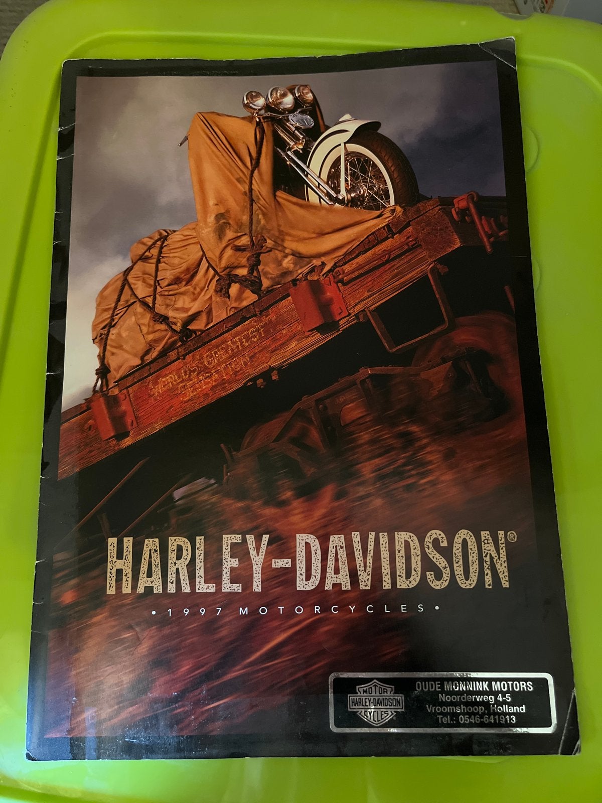 Harley-Davidson 1997 Motorfietsen Catalogus - Zeldzaam!, Ophalen of Verzenden