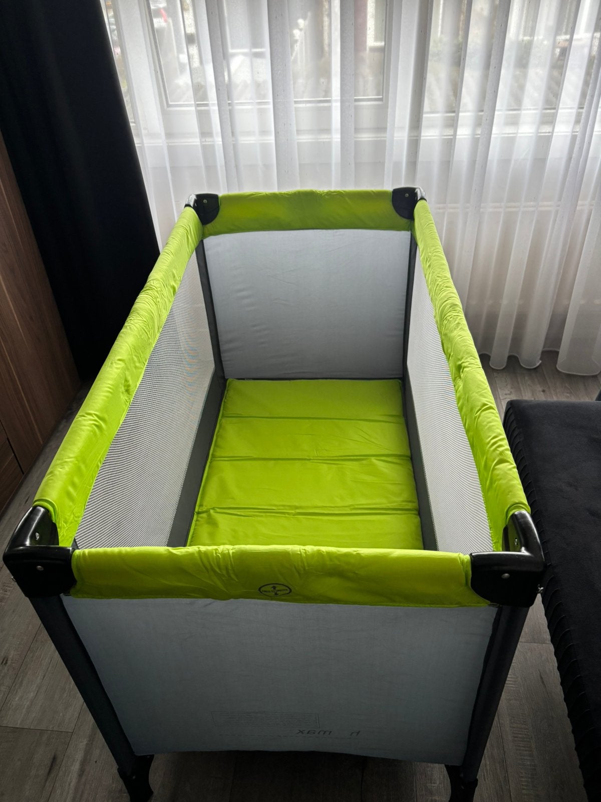 Topmark Reisbedje met matras en opbergzak NIEUWSTAAT, Ophalen, Zo goed als nieuw, Minder dan 140 cm, Matras