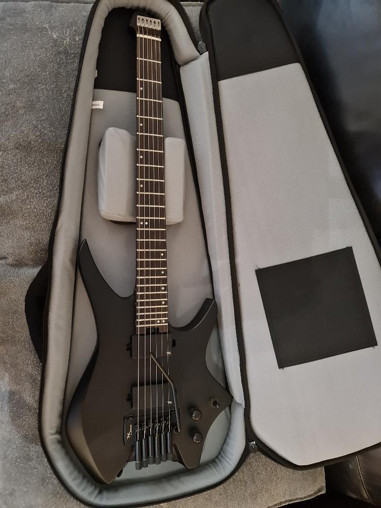 Hils Next HN6 Headless Gitaar Als Nieuw, Muziek en Instrumenten, Ophalen, Zo goed als nieuw, Solid body, Overige merken