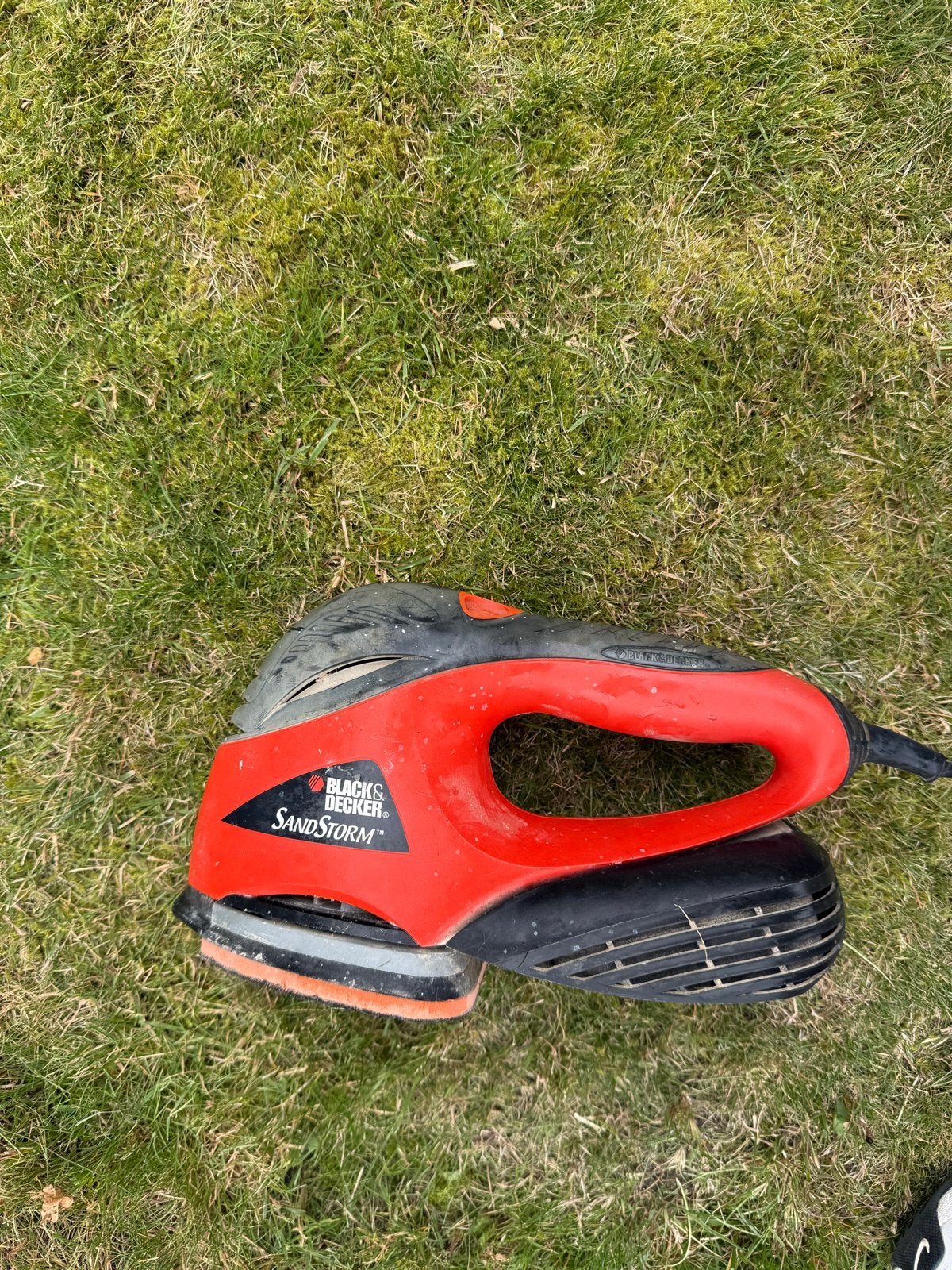 Black & Decker Sandstorm vlakschuurmachine met schuurpapier, Ophalen, Gebruikt, Minder dan 600 watt, Vlakschuurmachine