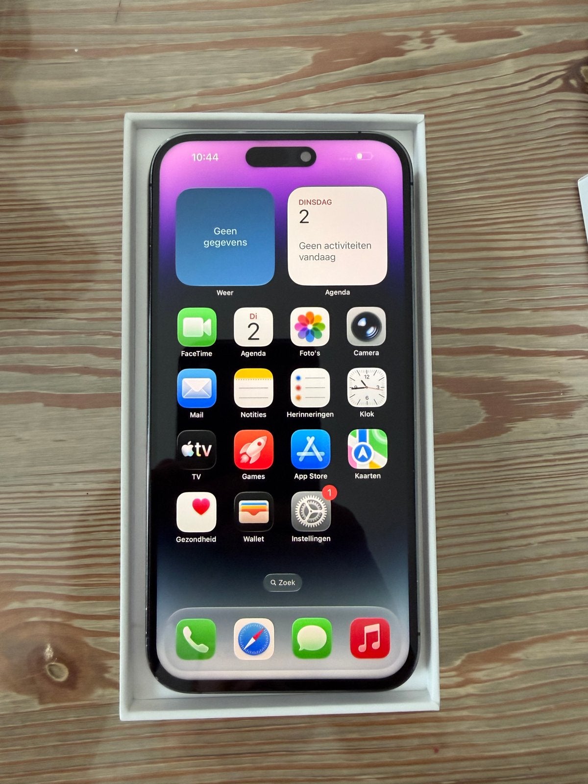 iPhone 14 Pro Max  paars, Telecommunicatie, Mobiele telefoons | Apple iPhone, Ophalen, 128 GB, Paars, Zo goed als nieuw