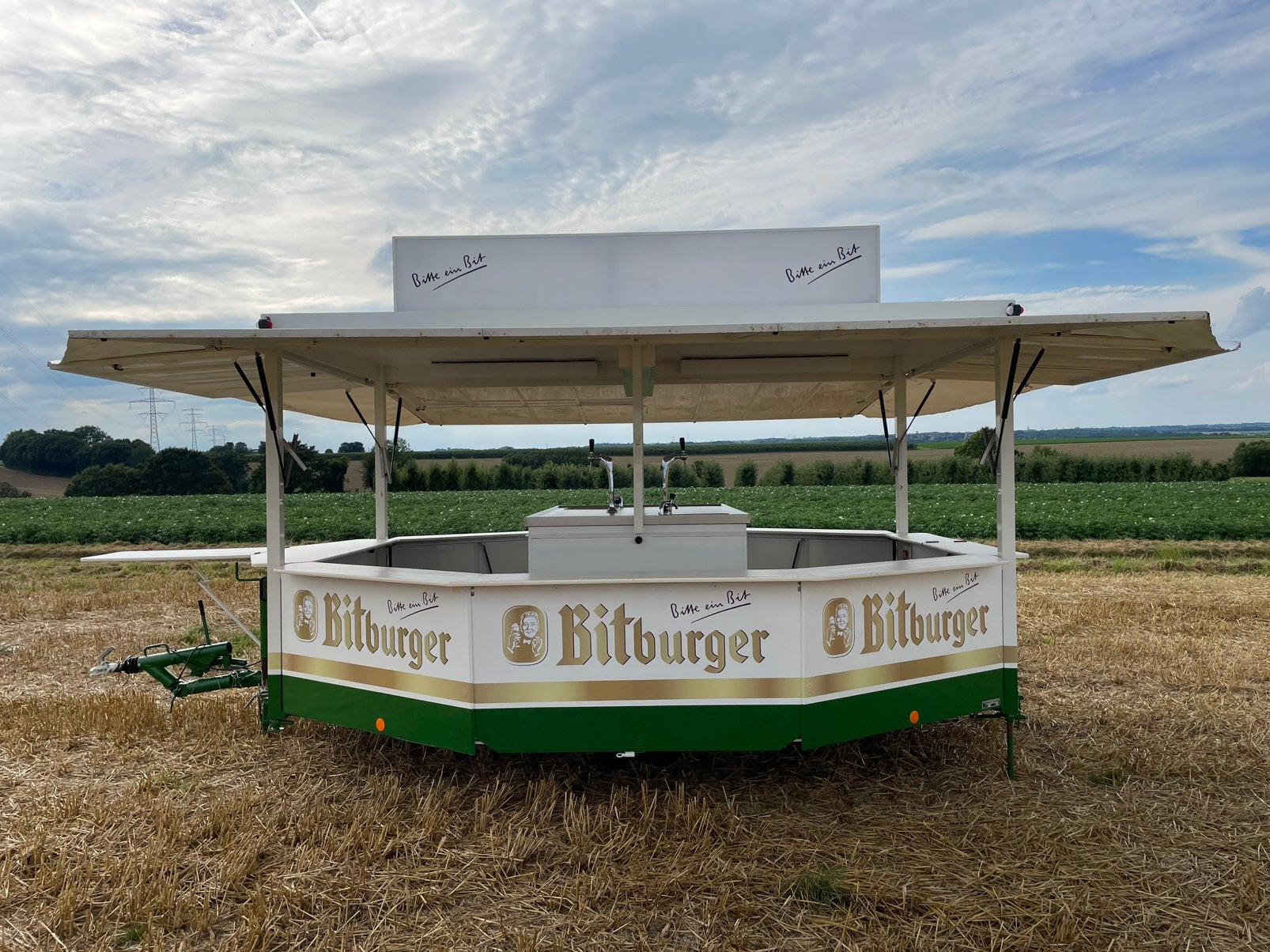 Te huur bierwagen tapwagen biertap, Ophalen, Zo goed als nieuw, Overige