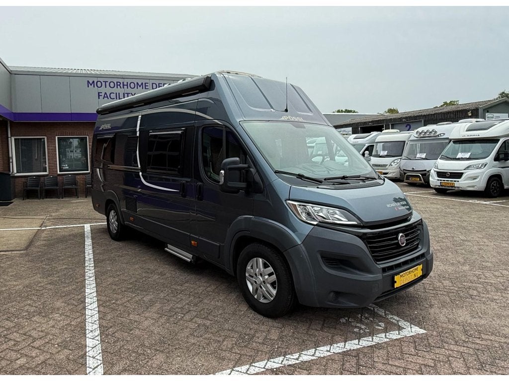 Pössl Roadcruiser Revolution Verhoogde versie en co, Caravans en Kamperen, Campers, Buscamper of Camperbus, Fiat, Pössl, 6 tot 7 meter