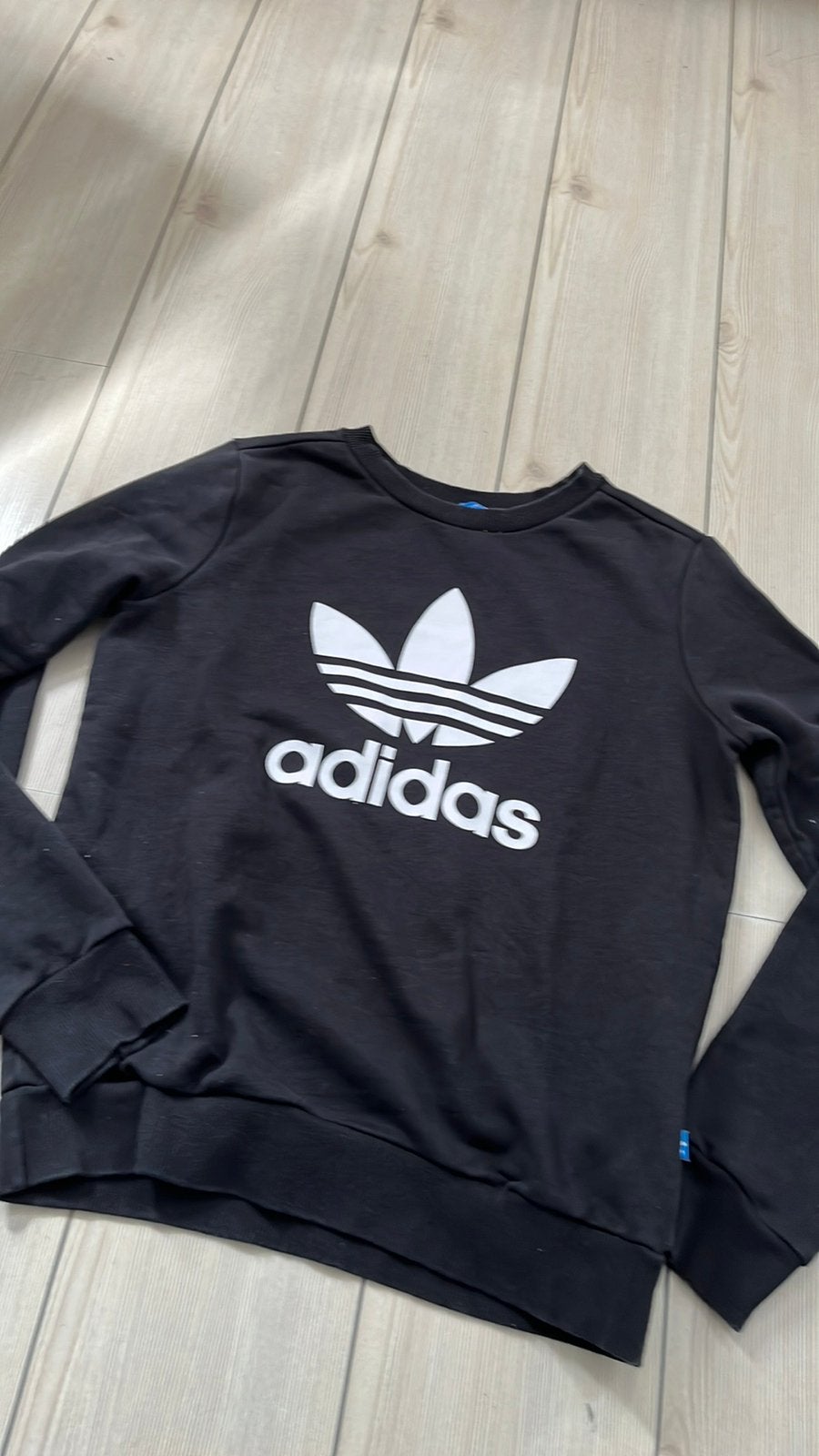 Adidas trui zwart als nieuw 164 170 zwart trui jongen meisje, Ophalen of Verzenden, Zo goed als nieuw, Jongen, Trui of Vest
