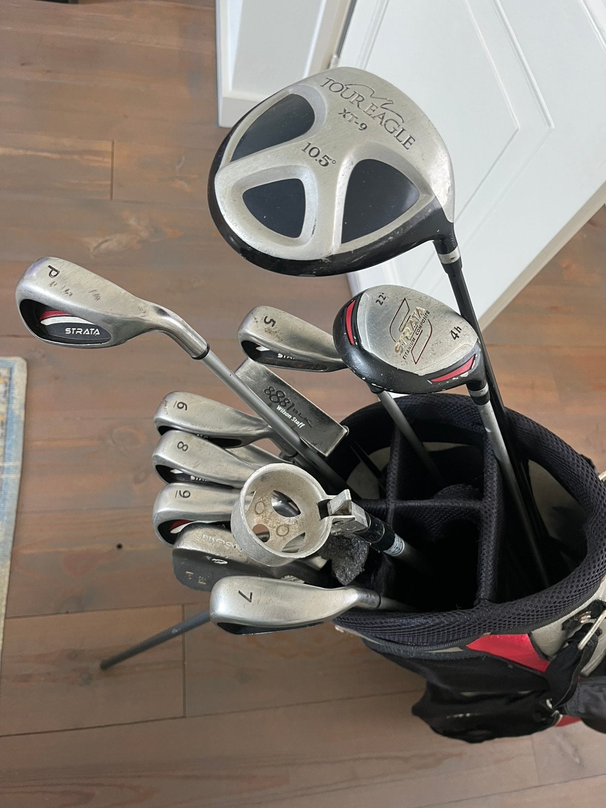 Complete golfset met tas - Strata en Tour Eagle, Ophalen, Gebruikt, Set, Overige merken