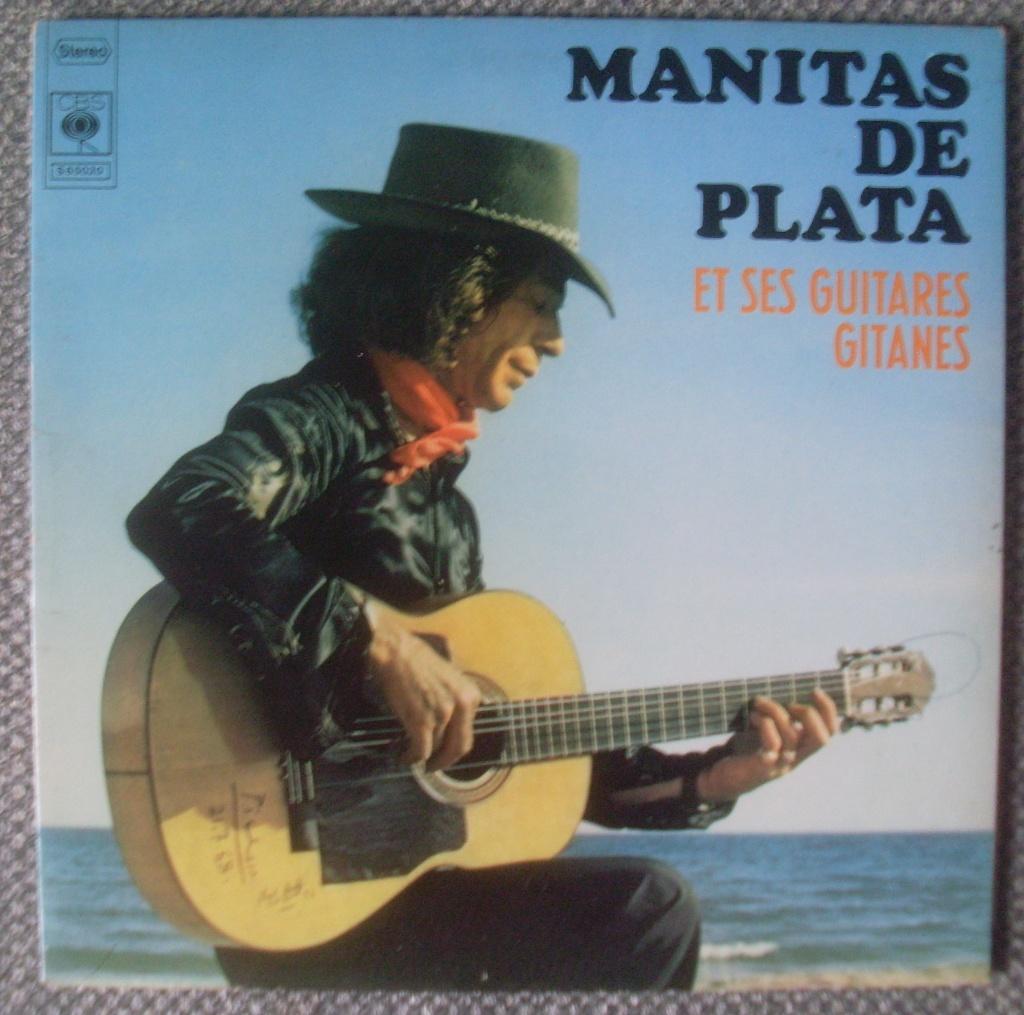 Manitas de Plata - Et Ses Guitares Gitanes (LP), Gebruikt, Ophalen of Verzenden, 12 inch, Gatefold hoes