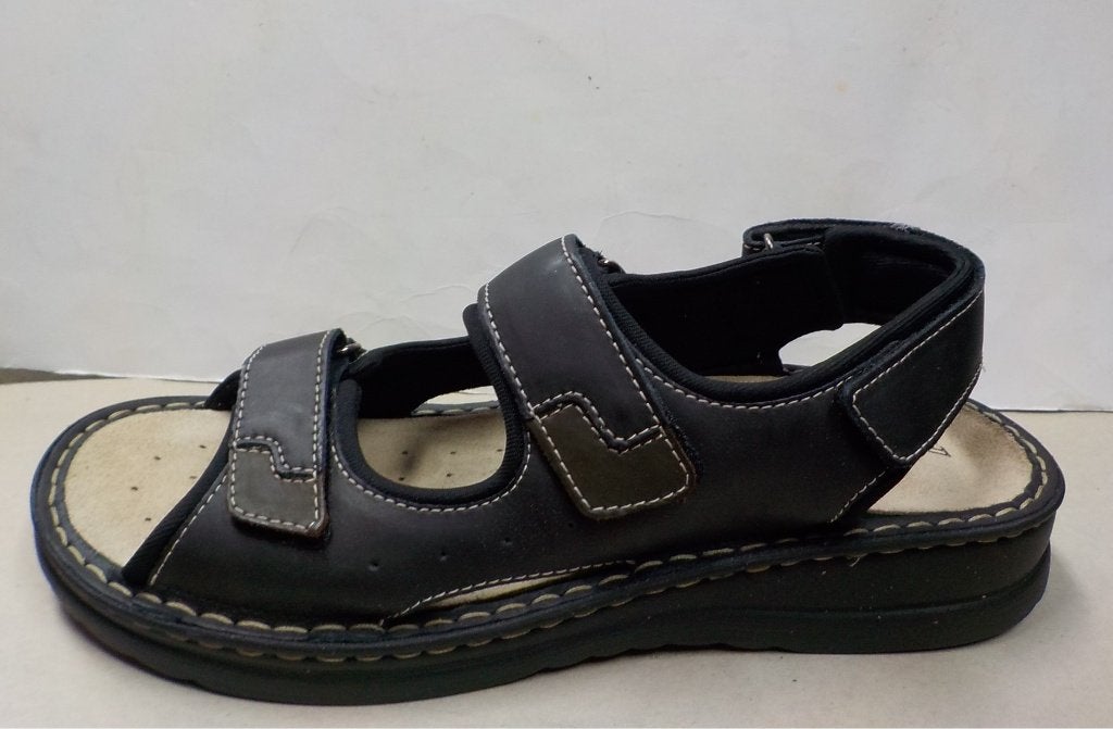 Zwarte Rohde sandalen maat 45, Sandalen, Mail@rohde-shoes.com, Zwart, Nieuw
