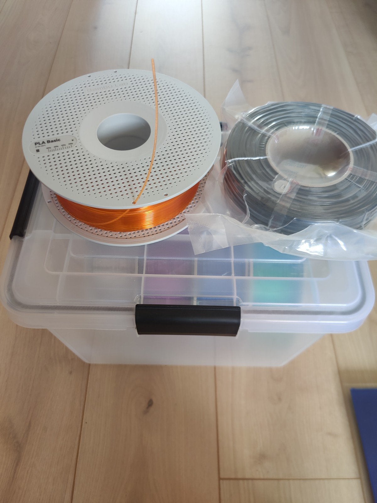 Bambu Lab PETG filament. rondt de 5kg (nieuw en aangebroken), Computers en Software, 3D Printers, Ophalen of Verzenden, Zo goed als nieuw