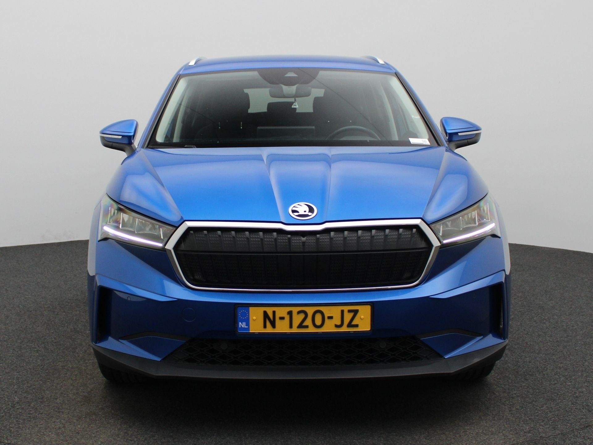 Skoda Enyaq iV 60 91% SOH | Achteruitrijcamera| Cruise Contr, Auto's, Achterwielaandrijving, Gebruikt, Leder en Stof, Origineel Nederlands