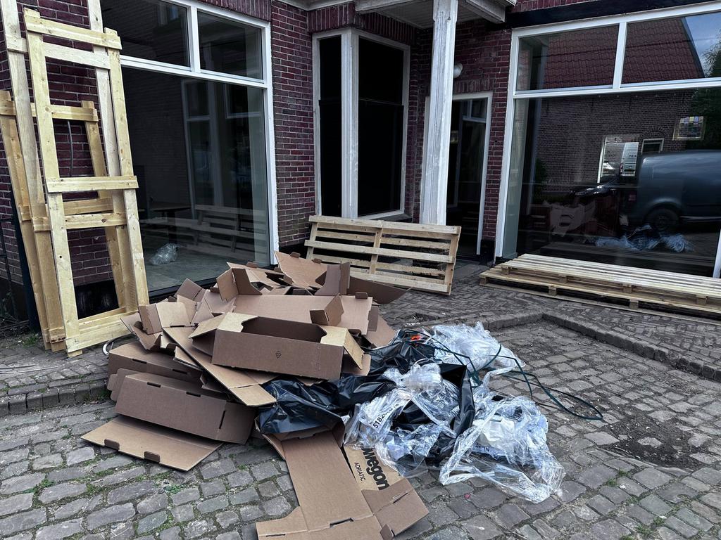 Gebruikte houten pallets en frames, Ophalen, Gebruikt, 25 tot 50 mm, Pallet