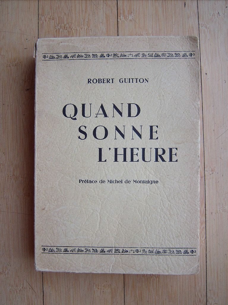Robert Guitton: Quand sonne l'heure, Ophalen of Verzenden