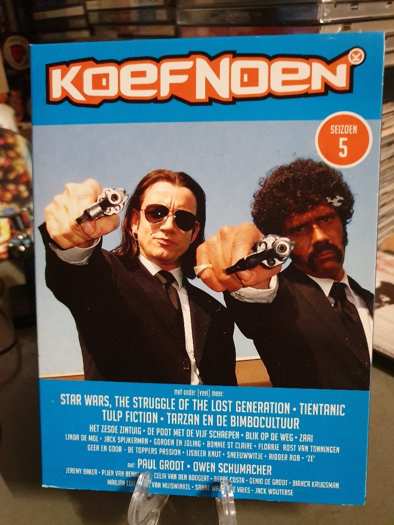 Koefnoen seizoen 5 DVD, Cd's en Dvd's, Vanaf 12 jaar, Ophalen, Zo goed als nieuw, Tv-programma of Sketches