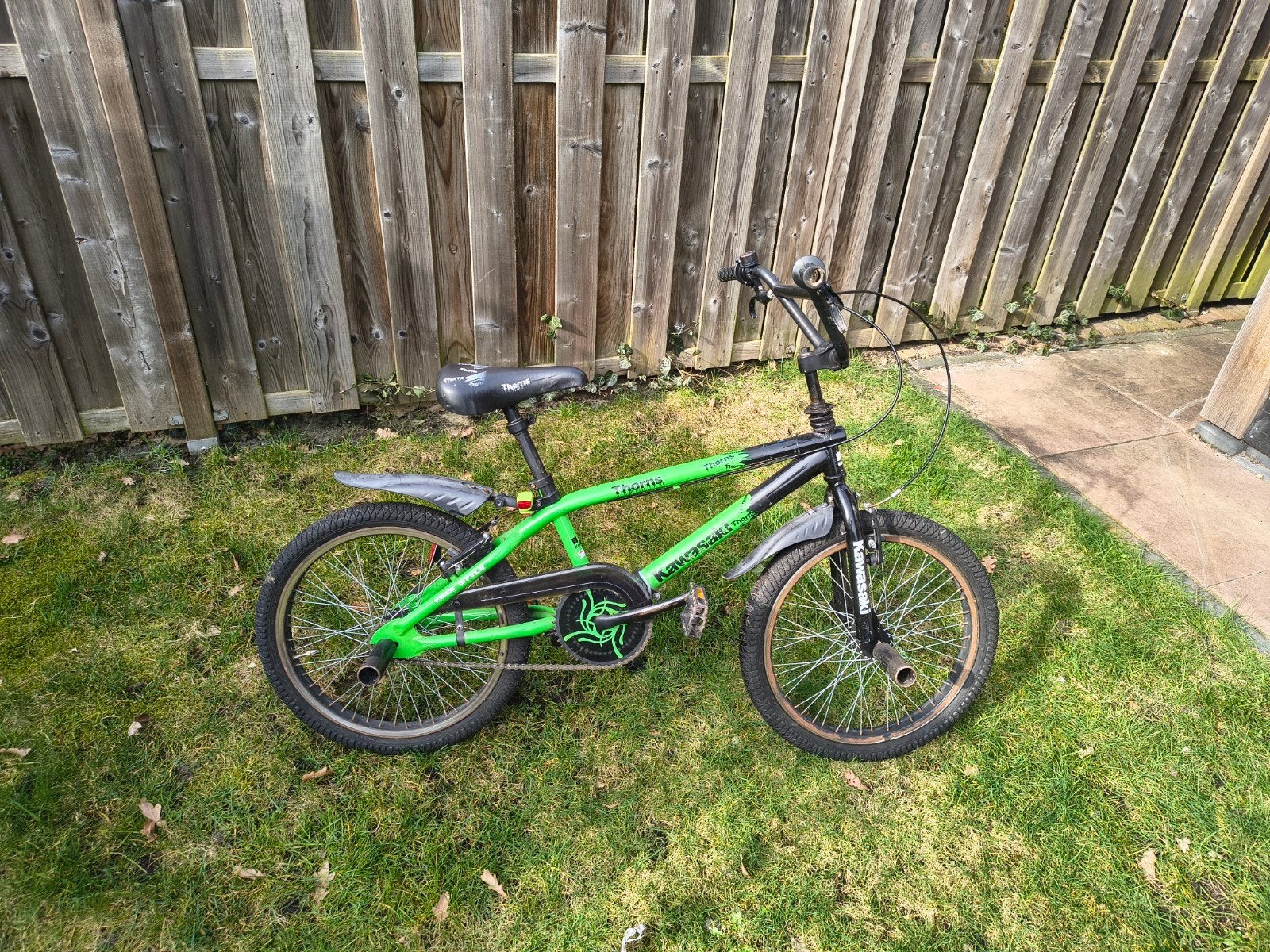 Crossfiets Kawasaki Thorns 20 inch, Ophalen, Gebruikt, Staal
