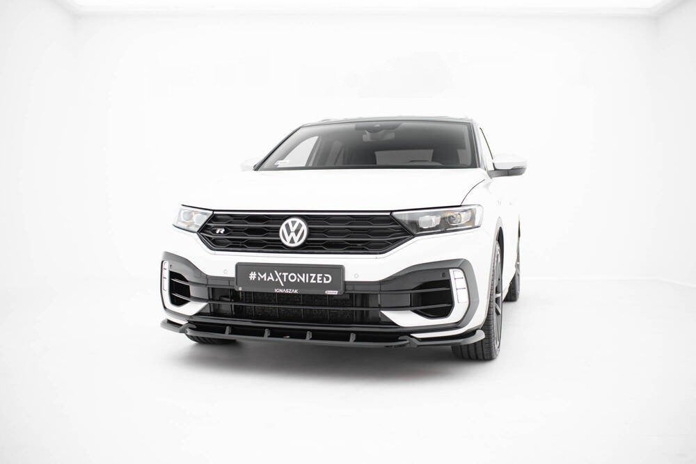 Voorlip spoiler sideskirt diffuser - VW T-Roc R 17-21