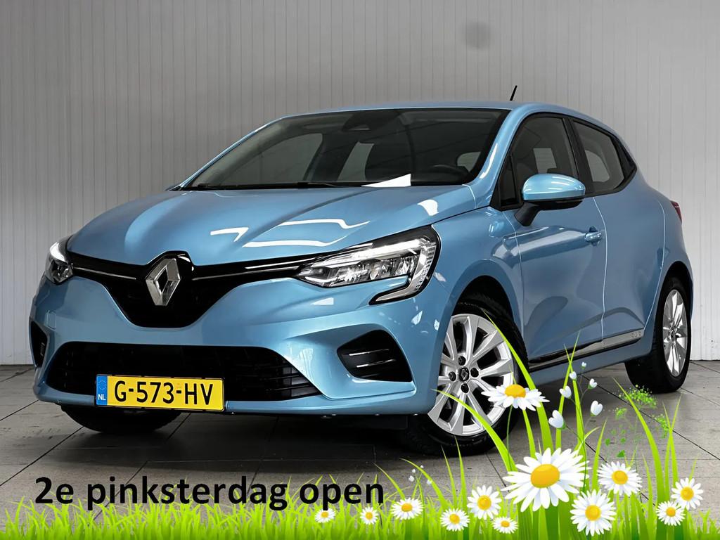 Renault Clio 1.0 TCe Zen/ € 7.450,00, Gebruikt, 580 kg, Parkeersensor, Blauw