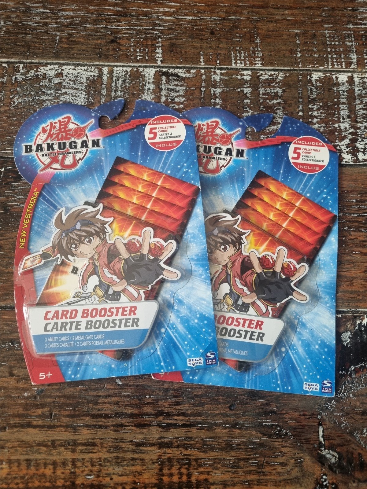 Bakugan Battle Brawlers Booster Packs (2 stuks), Ophalen of Verzenden, Nieuw, Booster