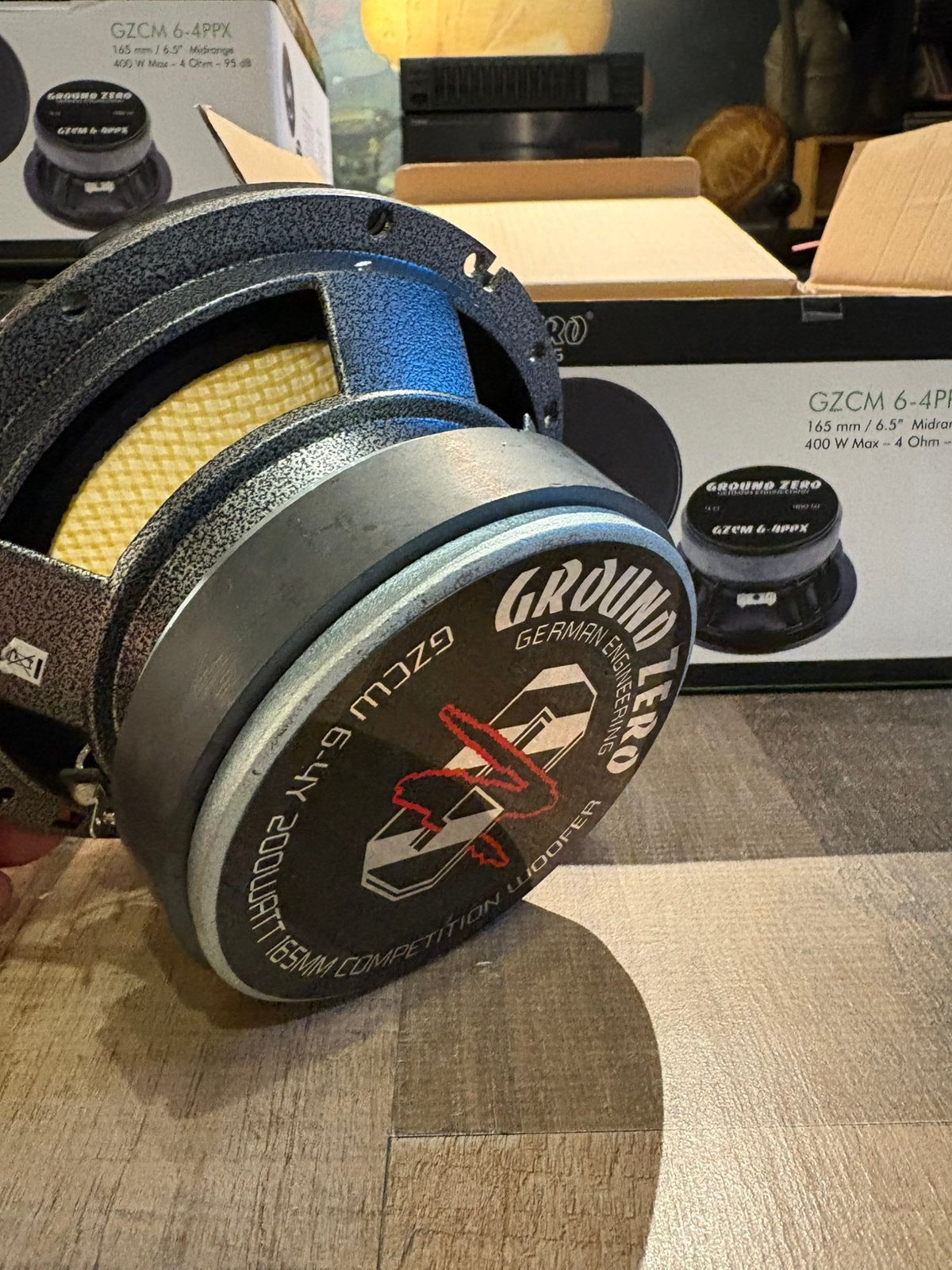 GROUND ZERO GZCM 6-4PPX keflar, Auto diversen, Autospeakers, Ophalen of Verzenden, Nieuw