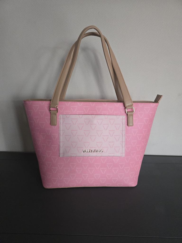 Valentino Handtas, Sieraden, Tassen en Uiterlijk, Tassen | Damestassen, Ophalen, Zo goed als nieuw, Zwart, Handtas