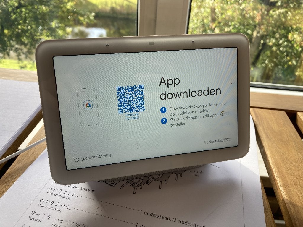 Google Nest Hub (2e generatie), Ophalen of Verzenden, Zo goed als nieuw