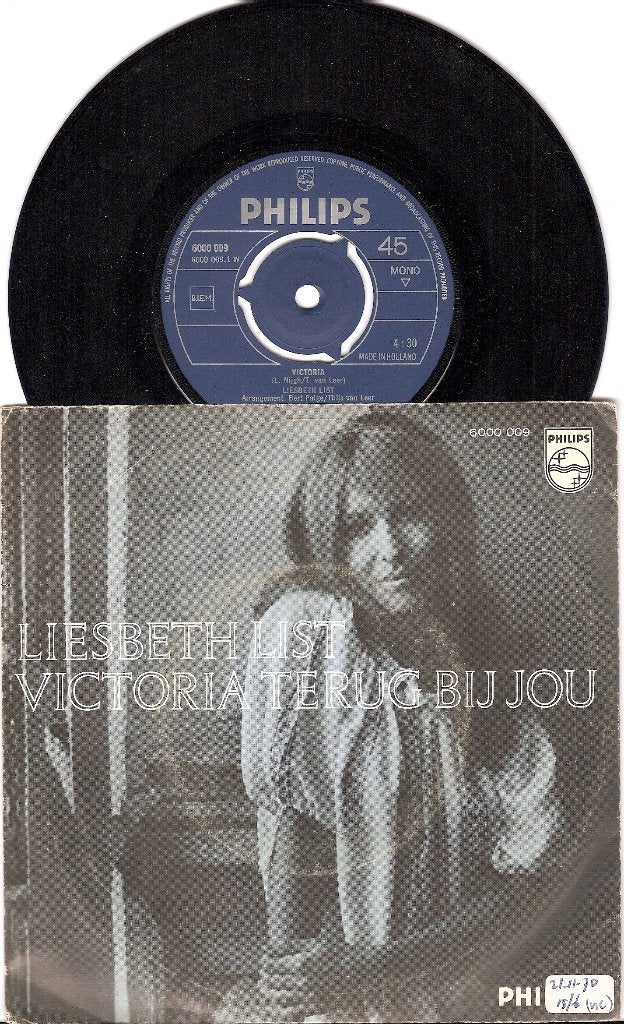 Liesbeth list - victoria, Ophalen of Verzenden, Gebruikt, 7 inch, Levenslied of Smartlap
