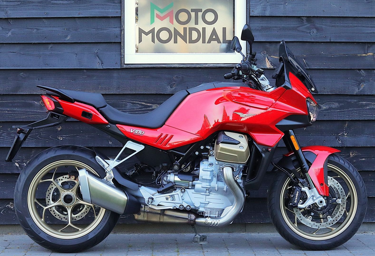 MOTO GUZZI V 100 MANDELLO (bj 2023) Inclusief BTW, Motoren, Motoren | Moto Guzzi, 2 cilinders, Bedrijf, Onbekend, 1042 cc