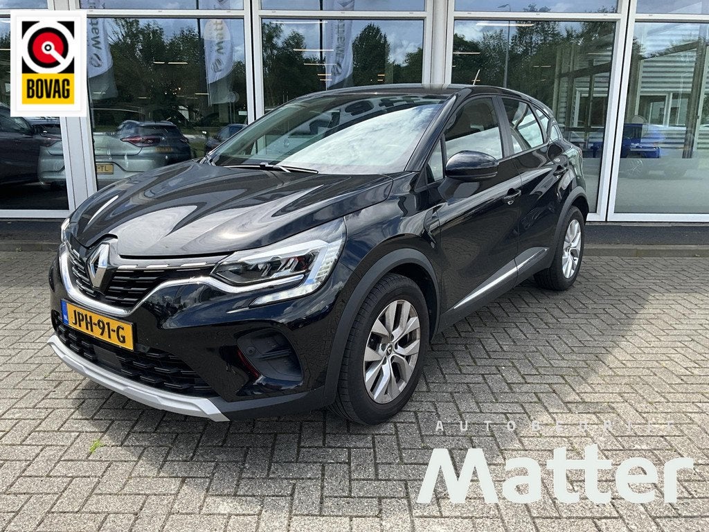 Renault Captur 1.0 TCe 100 Zen, Voorwielaandrijving, Gebruikt, Zwart, 3 cilinders