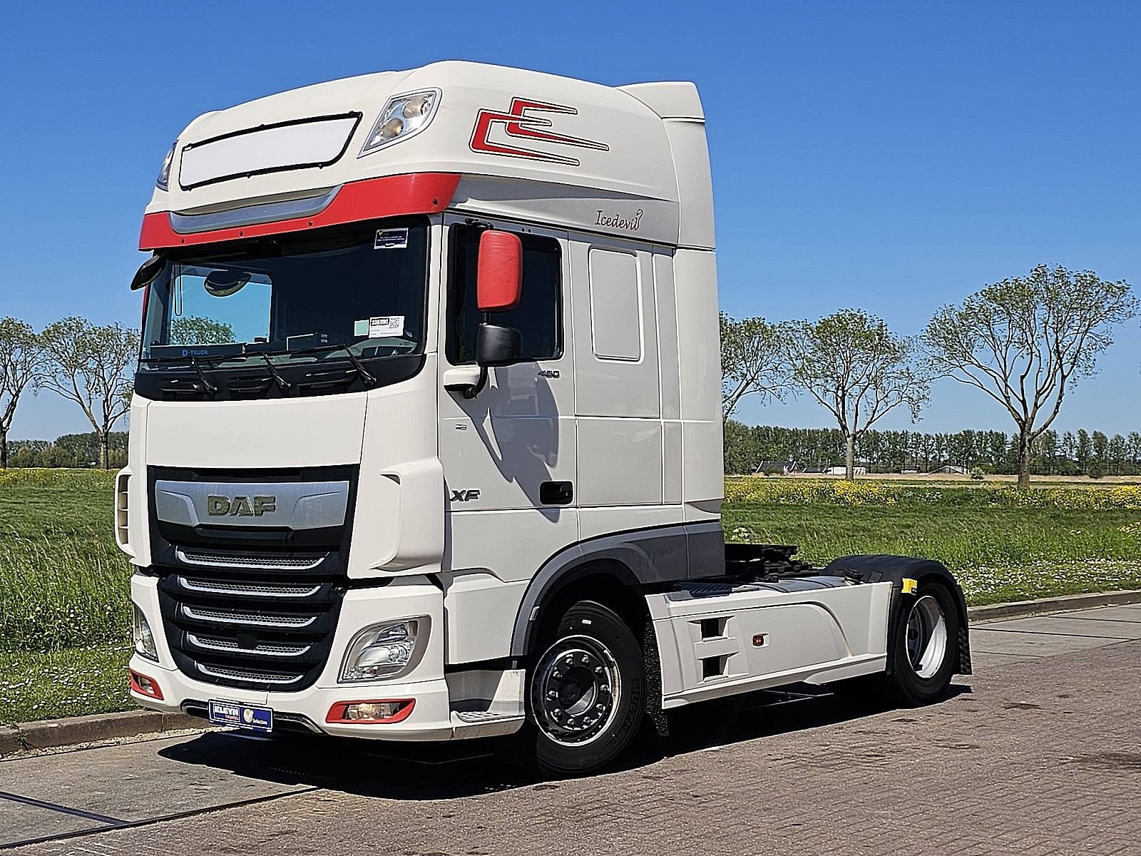 DAF XF 480, Auto's, Vrachtwagens, Automaat, Euro 6, Overige kleuren, Stoelverwarming