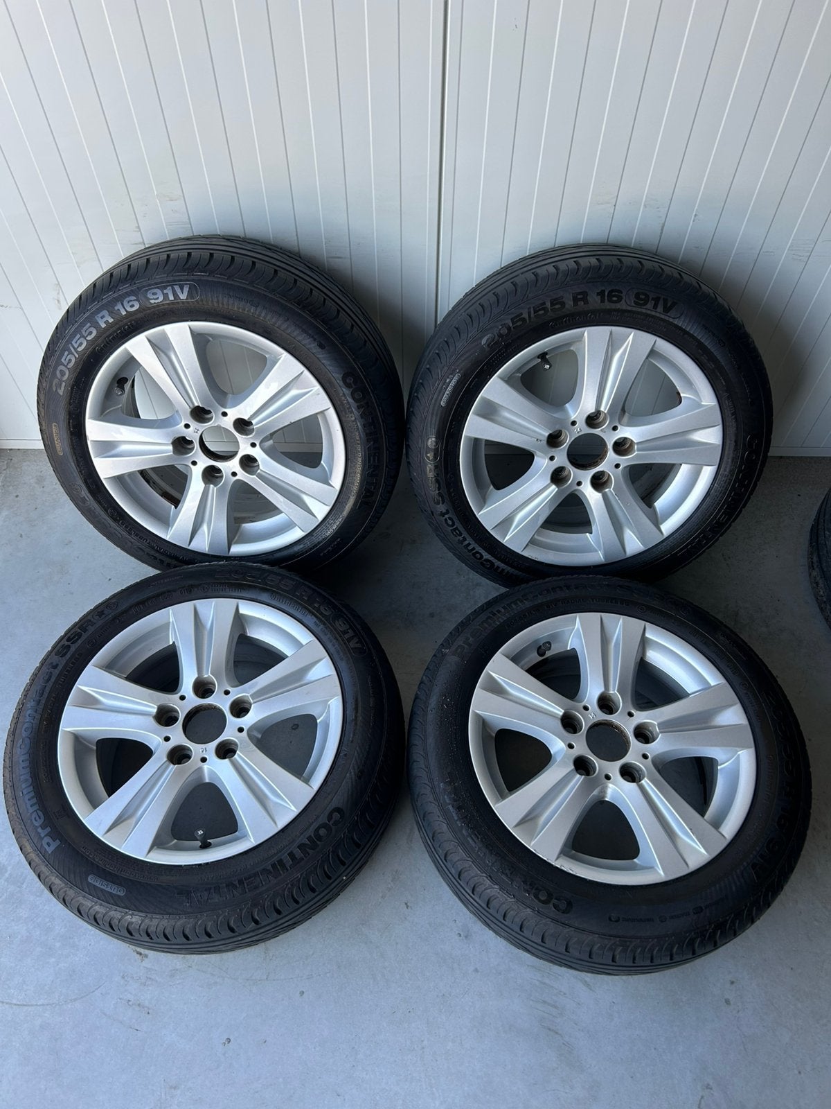 Originele BMW 1 Serie E81 E82 E87 Style 222 5x120 16 Inch Zo, 16 inch, Banden en Velgen, Personenwagen, Zomerbanden