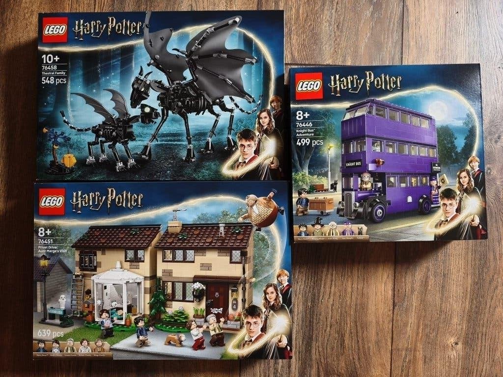 Lego Harry Potter 76446 76458 76451, Compleet, Lego, Ophalen of Verzenden, Complete set
