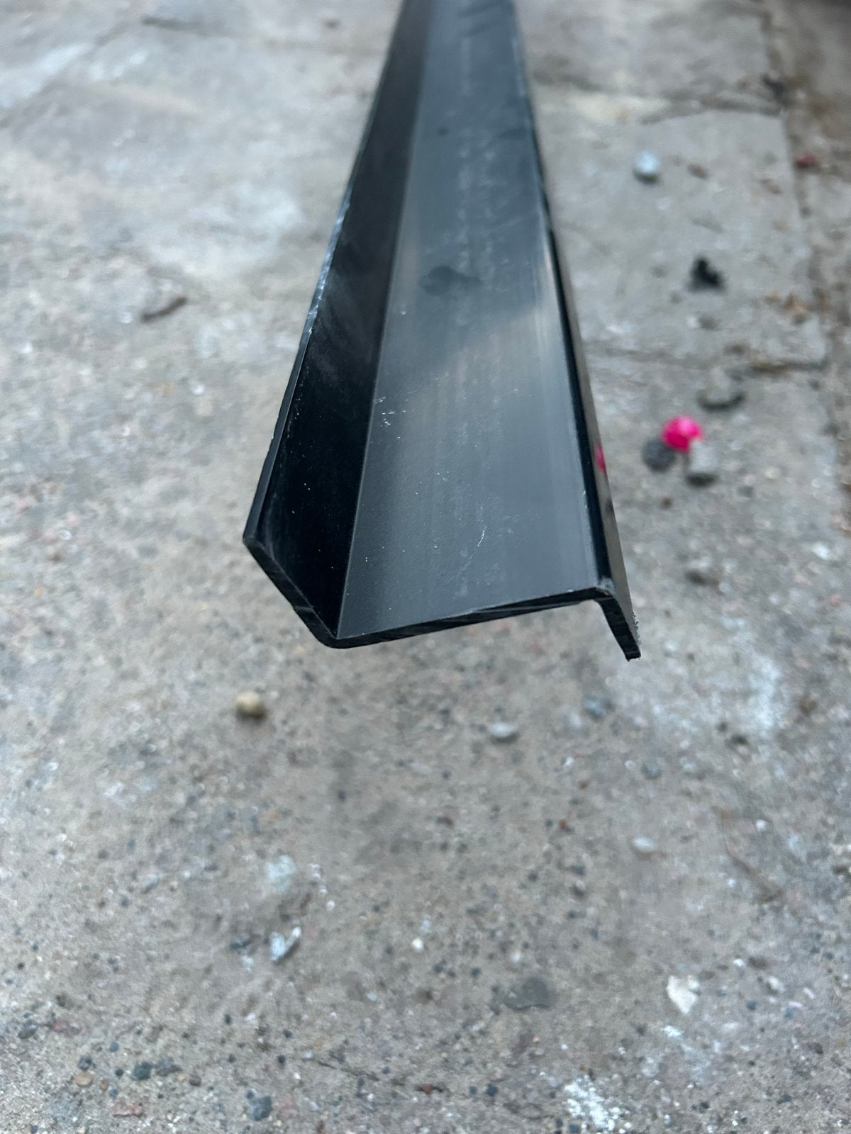 Zwarte kunstof Z-Profiel, Ophalen, Gebruikt, Minder dan 25 mm, Overige typen