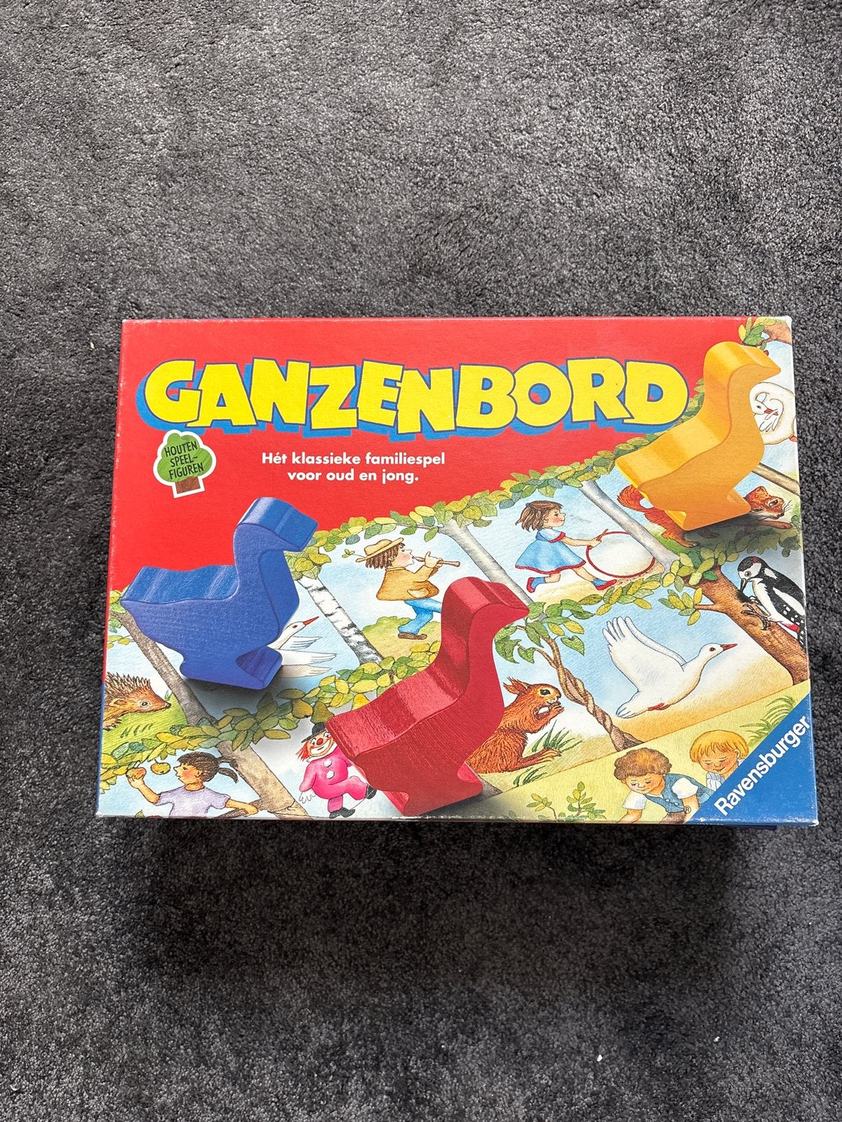 Ganzenbord - Het klassieke familiespel van Ravensburger, Drie of vier spelers, Ophalen, Gebruikt