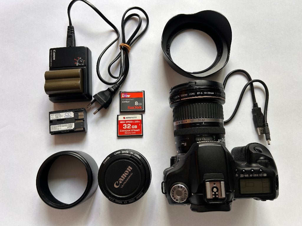 Canon EOD 50D camera + EF 50 mm. 1.4 en EF-S 10-22 mm., Audio, Tv en Foto, Fotocamera's Digitaal, Spiegelreflex, Canon, Ophalen of Verzenden