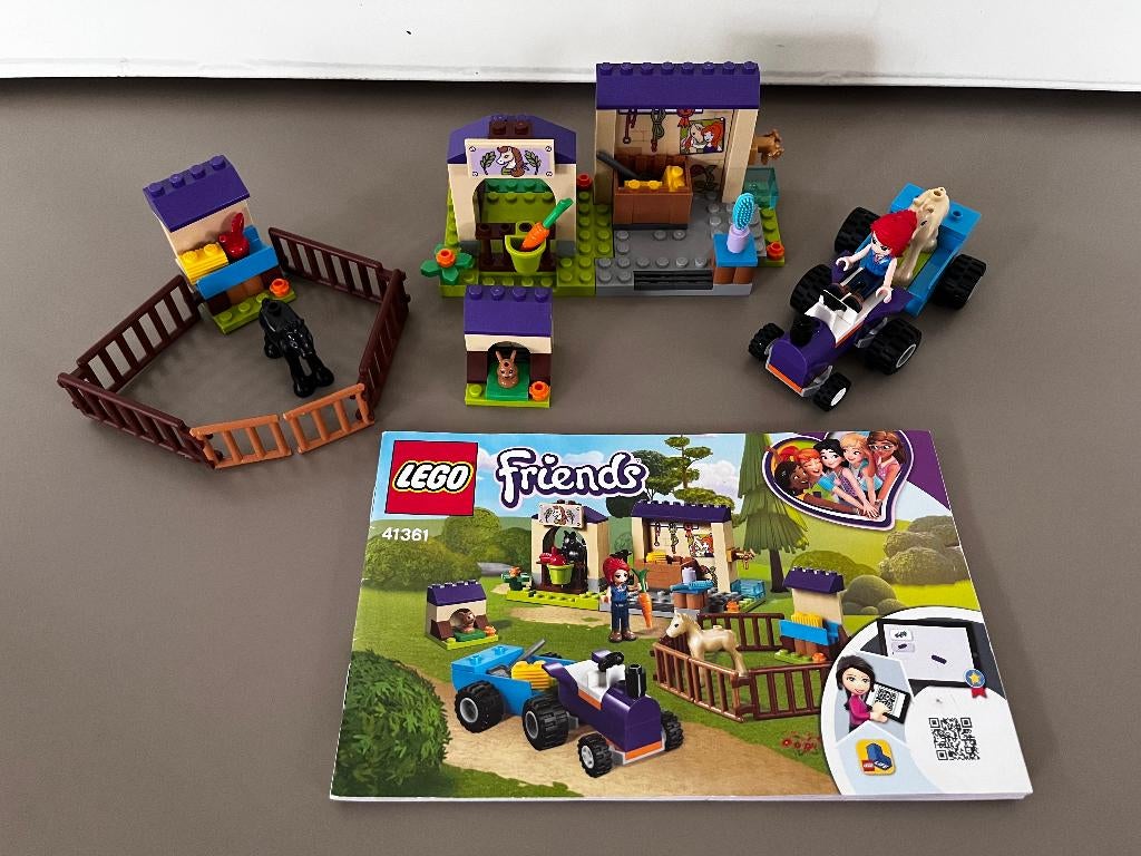 Lego Friends 41361 Mia's Veulenstal (4+), Compleet, Lego, Friends, Ophalen of Verzenden