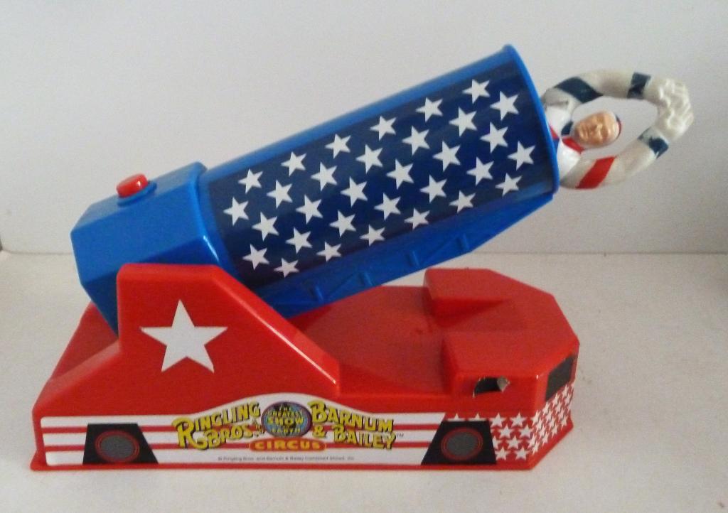Ringling Barnum Bros & Bailey Human Cannon, Antiek en Kunst, Ophalen of Verzenden