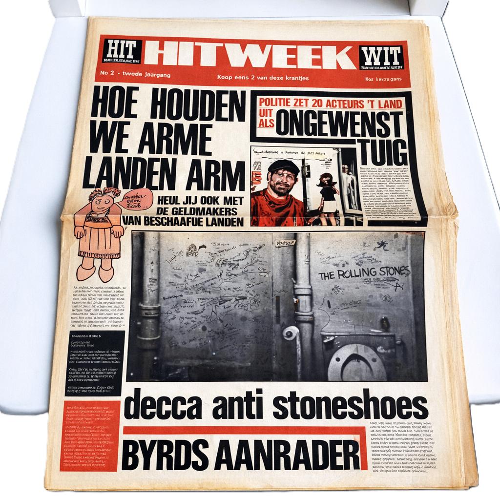 hitweek nr.3 uit 1968, Boeken, Ophalen of Verzenden, Gelezen, Muziek, Film of Tv