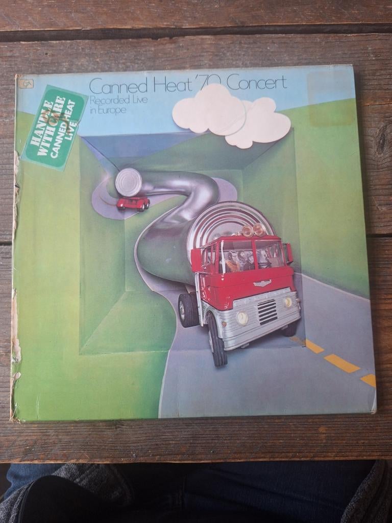 Canned Heat '70 Concert Live in Europe 1970  UK, Cd's en Dvd's, Gebruikt, Overige genres, Ophalen of Verzenden, 1970 - 1979