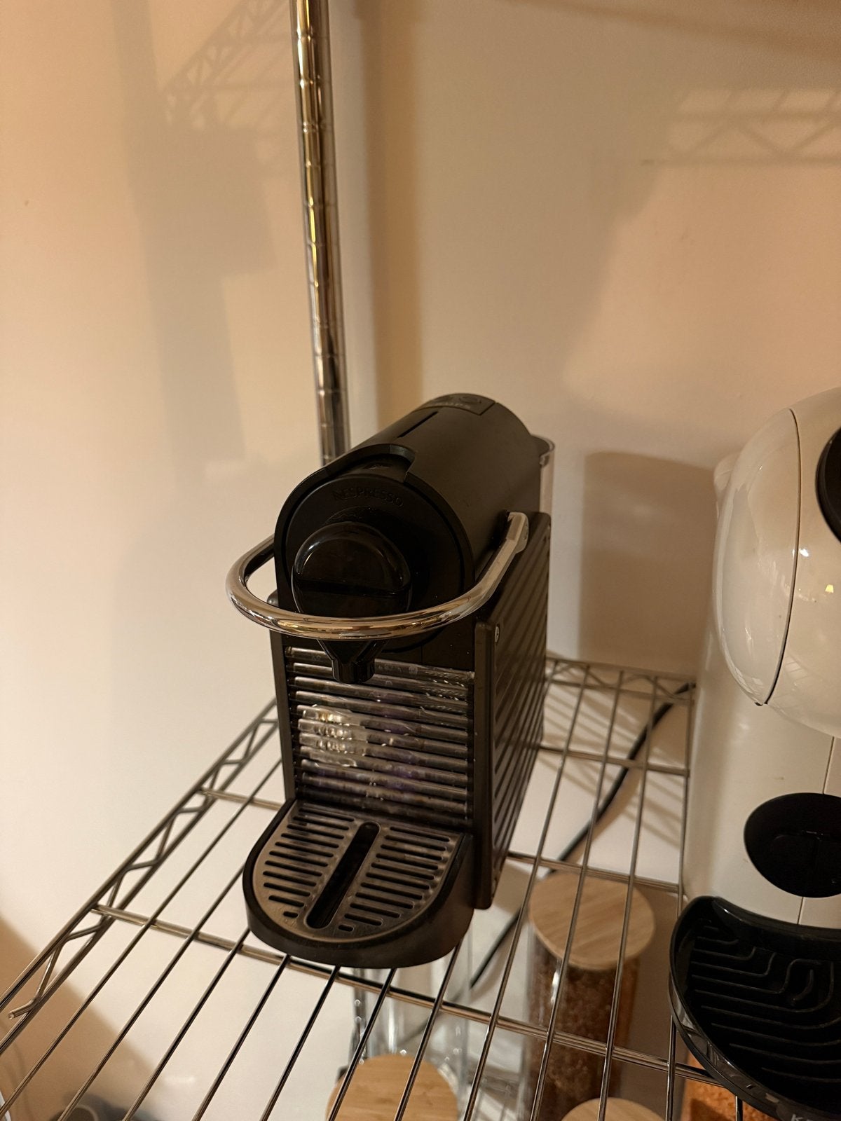 Nespresso Krups Pixie XN3005- Zwart, Witgoed en Apparatuur, Gebruikt, Espresso apparaat, Ophalen of Verzenden, 1 kopje