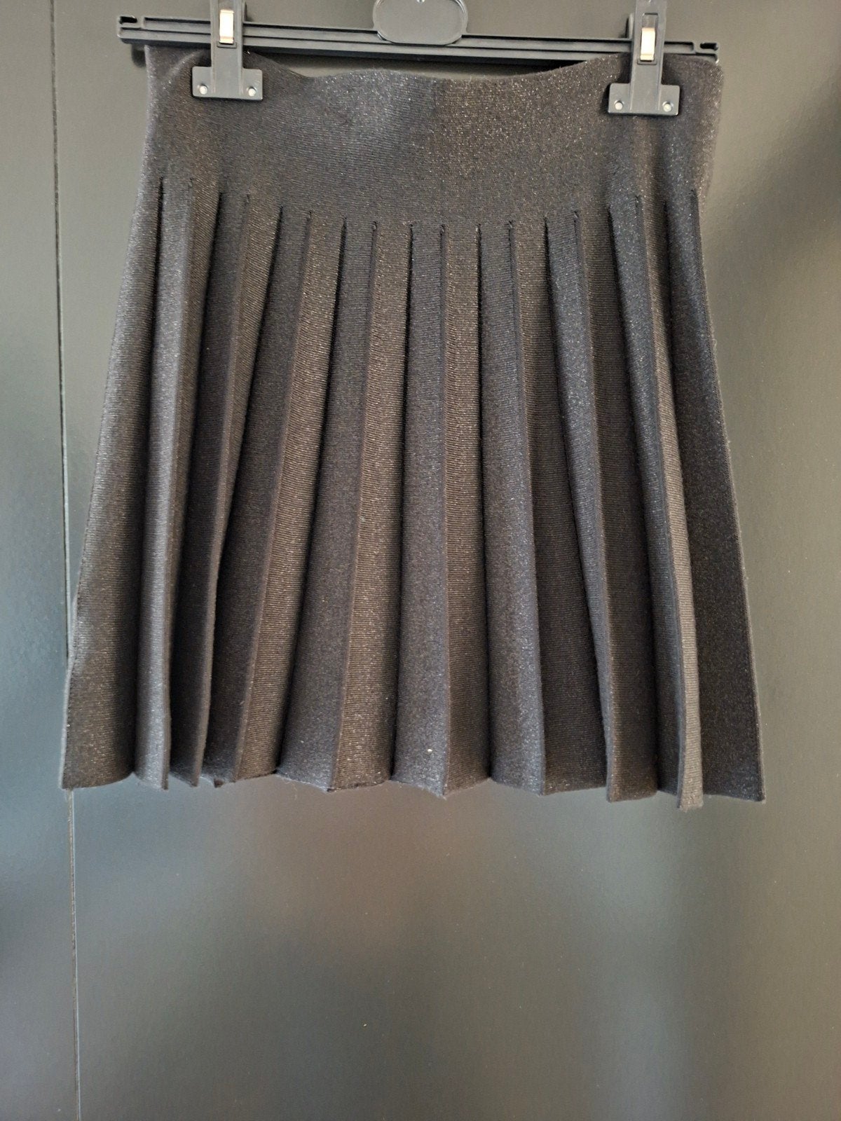 Zwart rokje met glitters, Maat 38/40 (M), Zwart, Ophalen of Verzenden, Gedragen