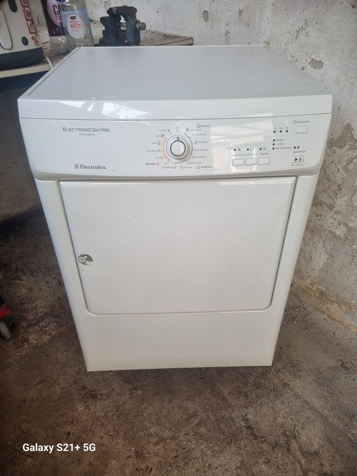 Wasdroger electrolux, Witgoed en Apparatuur, Wasdrogers, Ophalen, 6 tot 8 kg, Minder dan 85 cm, Zo goed als nieuw