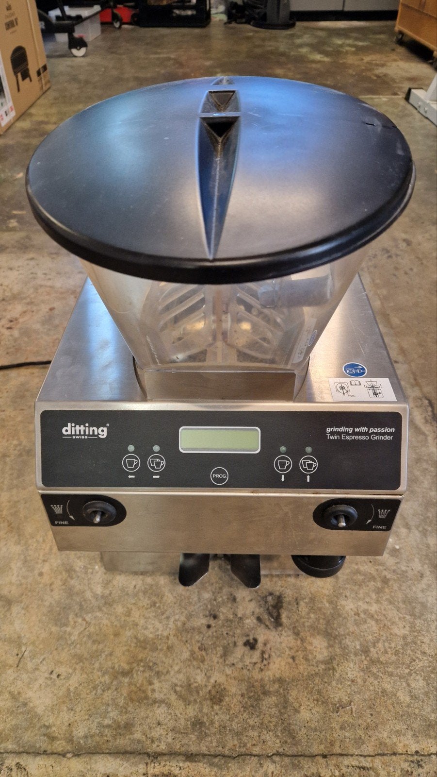 Mahlkönig Ditting K60 Twin Bonenmaler, Ophalen of Verzenden, Espresso apparaat