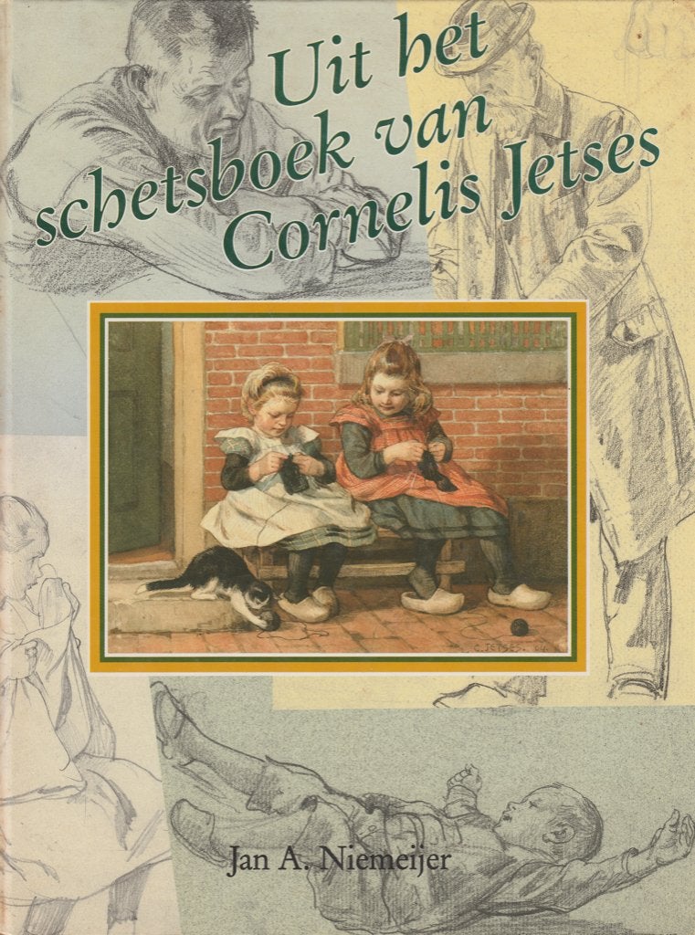 Jan Ligthart Scheepstra Cornelis Jetses Ot en Sien Buurkinde, Boeken, Ophalen of Verzenden, Zo goed als nieuw, Schilder- en Tekenkunst