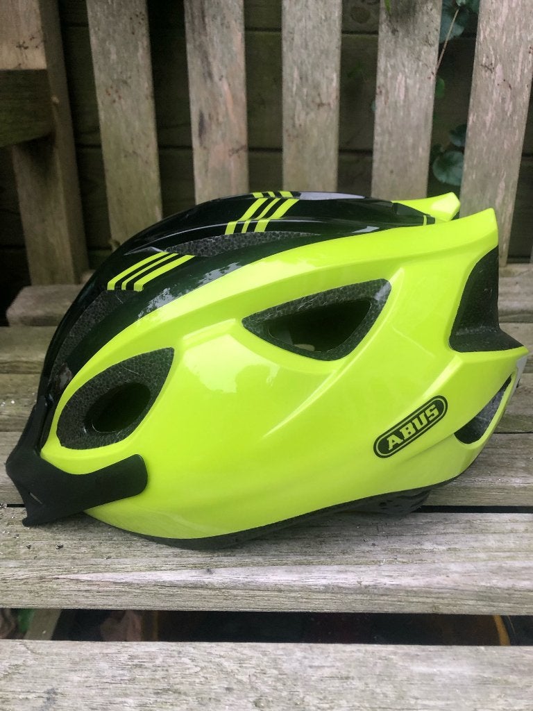 Fietshelm Abus, Ophalen, Gebruikt, Abus fietshelm, L
