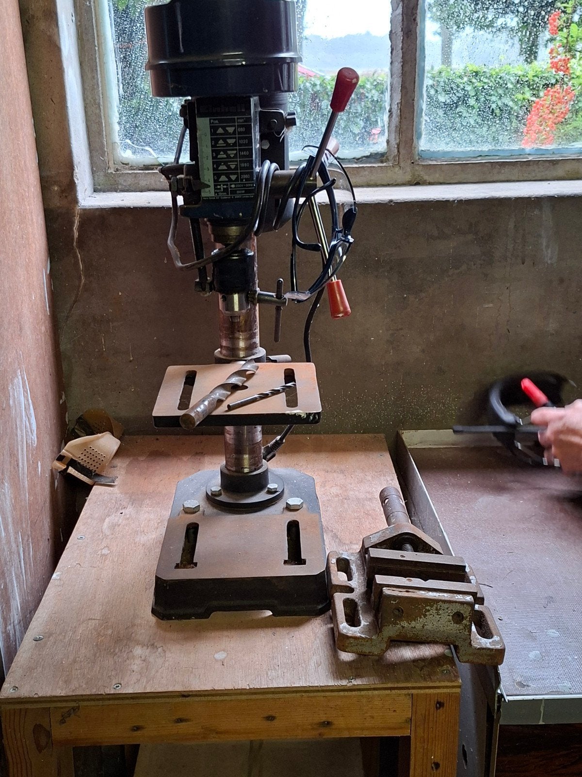Robuuste Kolomboormachine - Perfect voor Werkplaats, Ophalen, Gebruikt, Variabele snelheid, Kolomboormachine