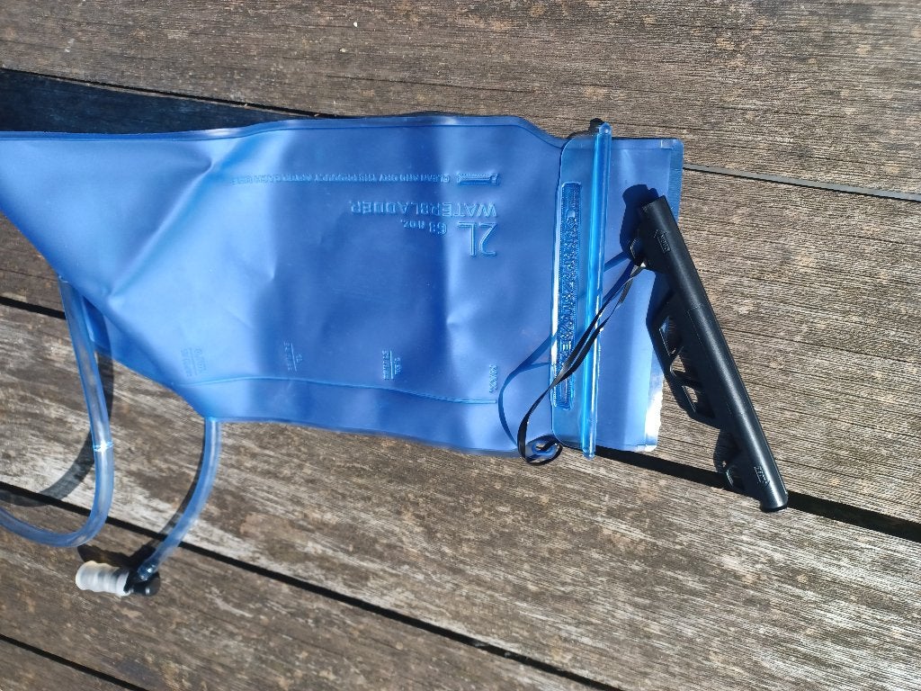 Waterzak 2 liter, Ophalen of Verzenden, Zo goed als nieuw, Overige typen