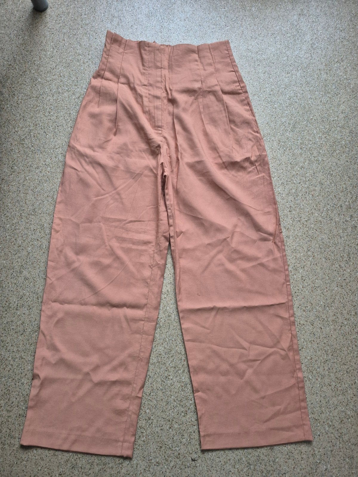 Mango roze broek maat s, Maat 38/40 (M), Mango, Ophalen of Verzenden, Zo goed als nieuw