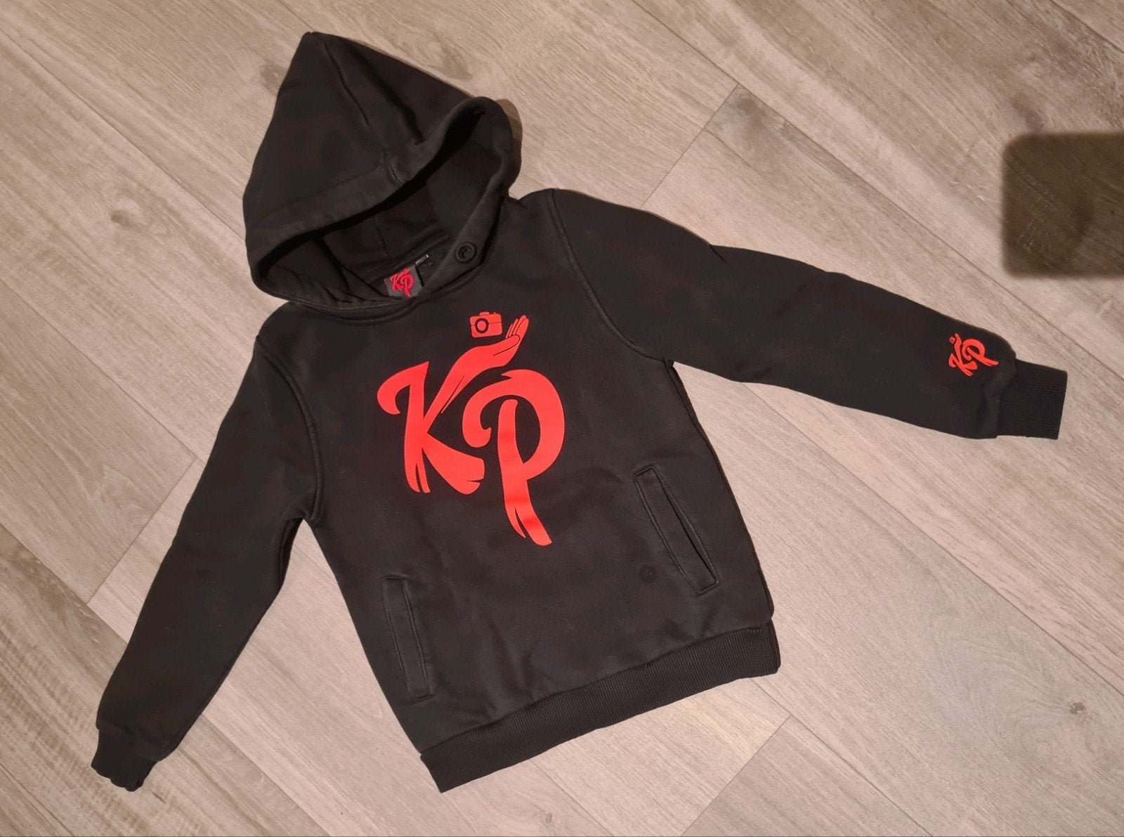 knolpower Enzo Knol hoodie maat 134-140, Ophalen, Zo goed als nieuw, Jongen of Meisje, Trui of Vest