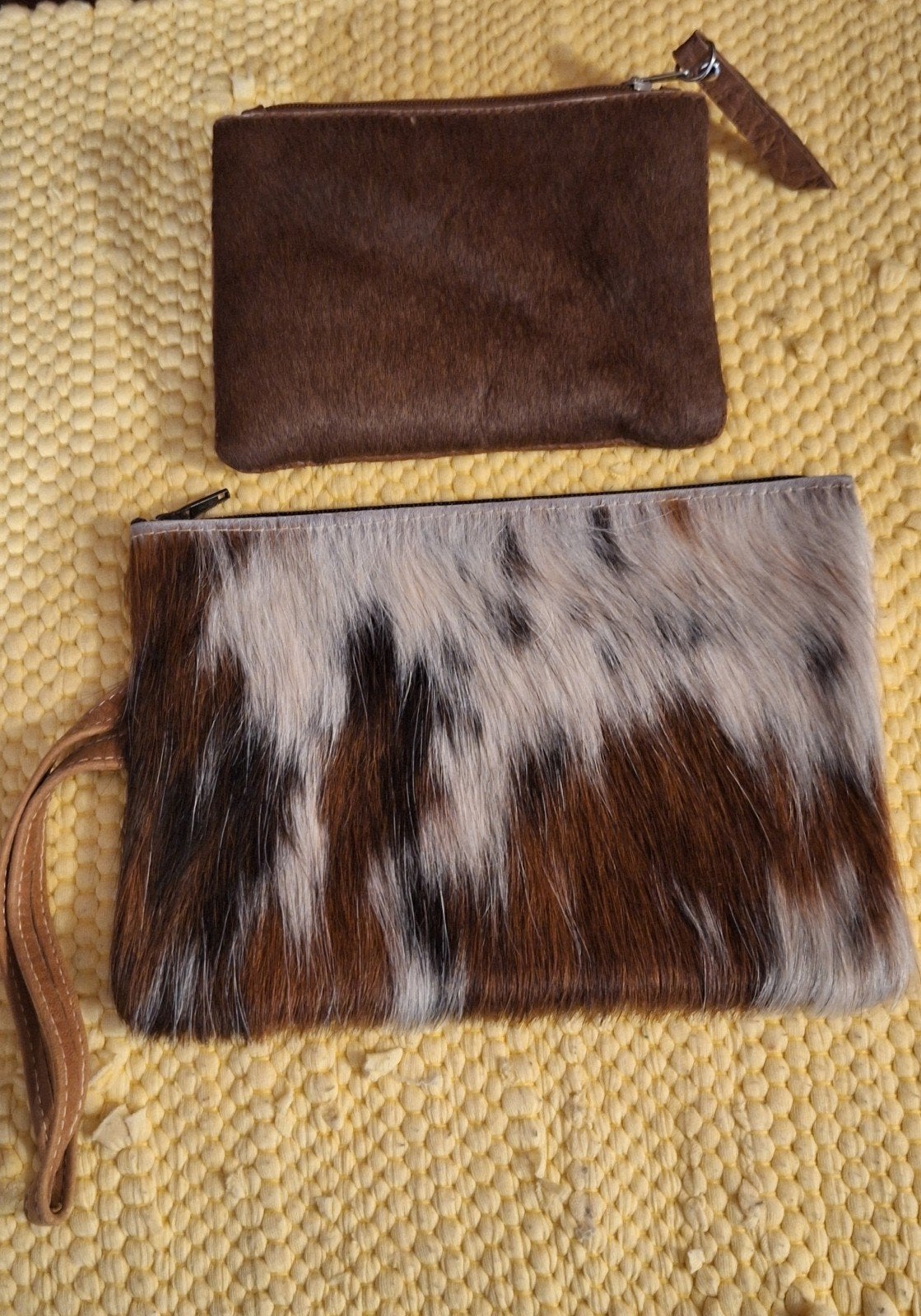 Leren make up tasjes, etuis, Ophalen of Verzenden